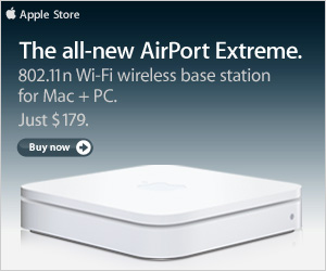 Apple AirPort Utility 1.0 screenshots, 802.11n AirPort Extreme Base