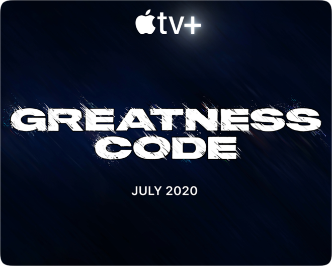 photo of Apple TV+ announces short-form sports docuseries ‘Greatness Code’ image