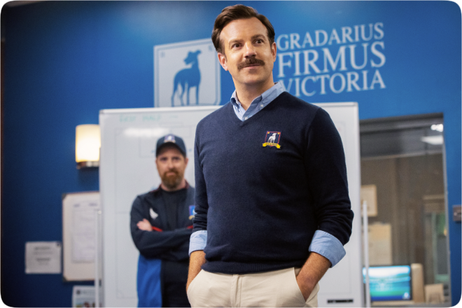 photo of Apple unveils first look at new original comedy series ‘Ted Lasso,’ starring Jason Sudeikis image