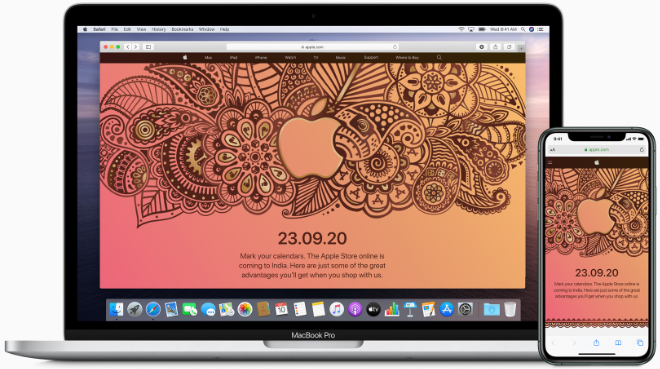 photo of Apple Store Online launches in India image
