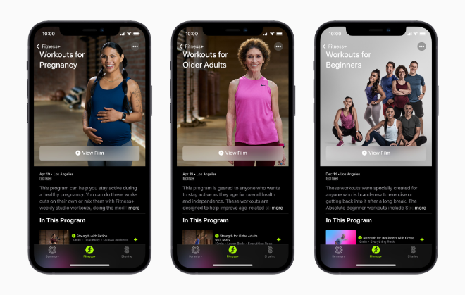 photo of Apple Fitness+ expands with Workouts for Pregnancy, Older Adults, and Time to Walk with Jane Fonda image