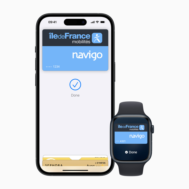 Apple and Île-de-France Mobilités introduce Navigo card for iPhone and Apple Watch