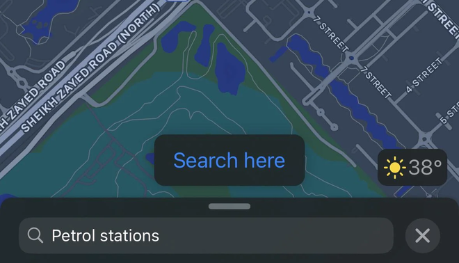 iOS 18’s Apple Maps finally adds a much-needed ‘Search here’ button