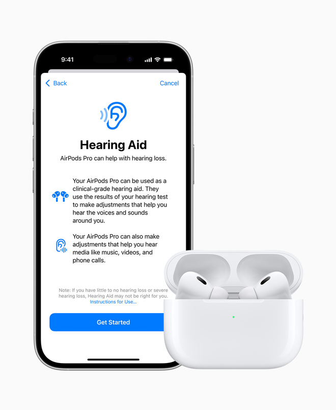 photo of Hearing aid makers slip after Apple transforms AirPods Pro 2 into hearing aids image