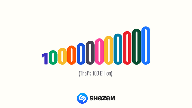 Apple’s Shazam hits 100 billion song recognitions