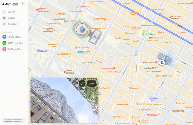 photo of Apple Maps on the web gets even better image