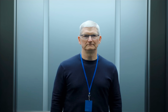 Apple CEO Tim Cook stars in a ‘Severance’-themed promo