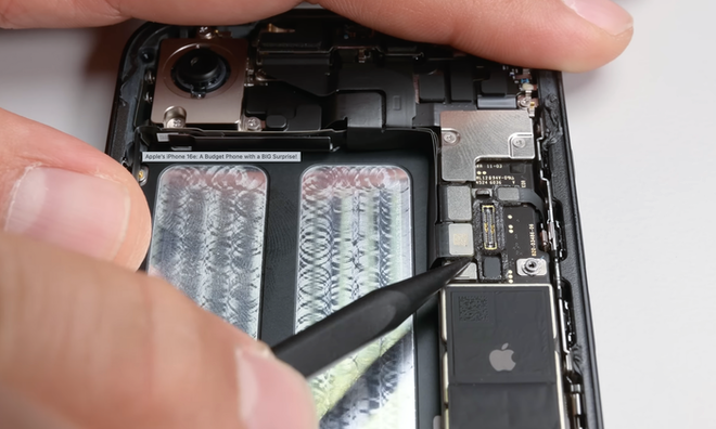 photo of iPhone 16e teardown reveals Apple’s C1 modem and much more (with video) image